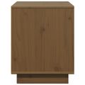 vidaXL TV skrinka medovo-hnedá 74x35x44 cm masívna borovica