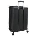 vidaXL Kufor so zámkom Čierna 50 x 30 x 76 cm ABS plast