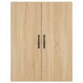 vidaXL Vysoká skrinka dub sonoma 69,5x34x180 cm spracované drevo