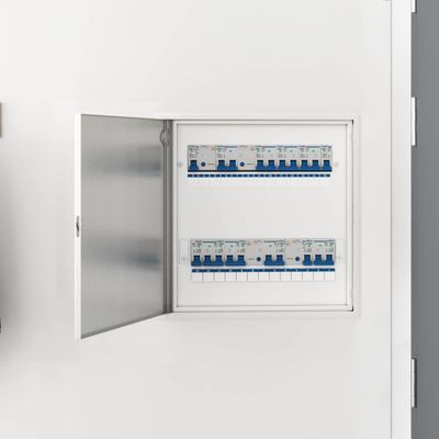 vidaXL Access Panel Biela 53 x 53 x 3 cm Oceľ