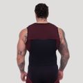 Bezšvové tielko OG1 Black/Red - GymBeam, veľkosť L