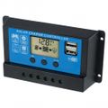 FVE Solárny regulátor PWM VOLT 12-24V/30A+USB pre Pb batérie FVE Solární regulátor PWM VOLT 12-24V/30A+USB pro Pb baterie