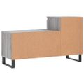 vidaXL Botník sivý dub sonoma 102x36x60 cm spracované drevo