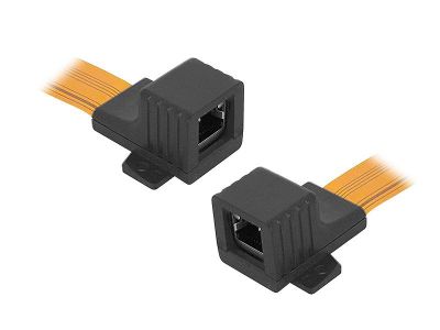 Dátová priechodka RJ45 ULTRA SLIM 0,5mm Dátová priechodka RJ45 ULTRA SLIM 0,5mm