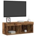 vidaXL Zostava TV skriniek 80 x 30 x 30 cm Staré drevo