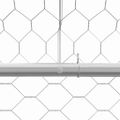 vidaXL Psí kennel 4 ks Strieborná 8 x 2 x 2 m Pozinkovaná oceľ