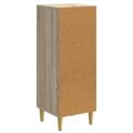 vidaXL Servírovacia skriňa Dub sonoma 33 x 34,5 x 90 cm