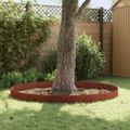 vidaXL Obrubník trávnika 20 ks 103 x 25 cm Oceľ Hrdzavý