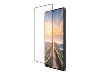 Ochrana obrazovky pre mobilný telefón - sklo - farba rámu čierna - pre Samsung Galaxy S25+