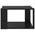 vidaXL Konferenčný stolík Čierny dub 51,5 x 51,5 x 30 cm