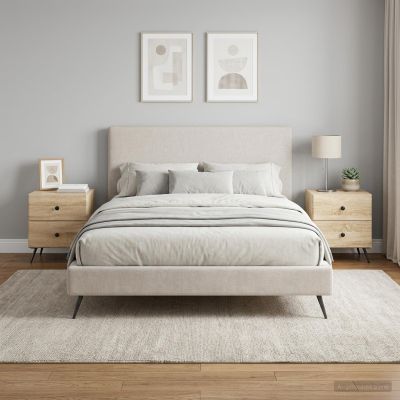 vidaXL Nočný stolík 2 ks Dub sonoma 43 x 34,5 x 47,5 cm