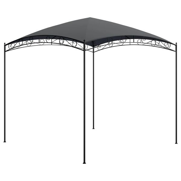 vidaXL Altánok 3x3x2,65 m antracitový 180 g/m²