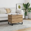 vidaXL Konferenčný stolík dub artisan 60x44,5x45 cm kompozitné drevo