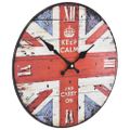 vidaXL Vintage nástenné hodiny UK 30 cm