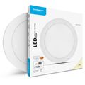 Modee LED okrúhly stropný panel - montovateľný 24W 2160lm neutrálna biela (ML-LPR4000K24WA2N)