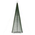 vidaXL LED vianočný stromček 688 LED modré 300 cm