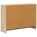 vidaXL Servírovacia skriňa Sonoma dub 73,5 x 22,5 x 53,5 cm