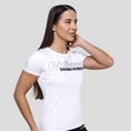 Dámske tričko Pure Ambition White - GymBeam, veľkosť XL