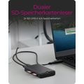 RAIDSONIC ICY Externý box M.2 NVMe/SATA, SD 4.0