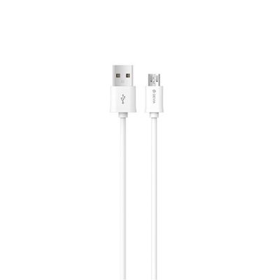 Devia kábel Smart EC081 USB - MicroUSB 1,0 m 2,1A biela
