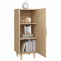 vidaXL Komoda dub sonoma 34,5x34x90 cm spracované drevo
