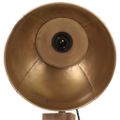 vidaXL Podlahová lampa 25 W starožitná mosadzná 45x45x120 cm E27