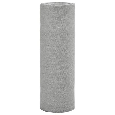 vidaXL Tieniaca sieť bledosivá 1,5x50 m HDPE 75 g/m²