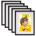 vidaXL 3D fotorámiky 5 ks čierne 21x29,7 cm na 15x20 cm fotku