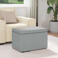 vidaXL Stolička Svetlosivá 61 x 41 x 40 cm