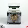 Kovová kľúčenka Warhammer - Nárameník Custodian