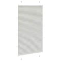 vidaXL plisovaná roleta svetlosivá 70x100 cm šírka látky 69,4 cm
