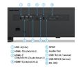 BenQ DLP Projektor V5010i 3D 4K UHD (3840x2160)/2500 ANSI lm/1:0.25/2,5M:1/3xHDMI/3xUSB-A/USB-B/Repro/BT/Wi-Fi Projektor, 4K UHD, 2500 lm, RGB laser, HDR10+, Android TV, Wi-Fi 6, Bluetooth 5.0, HDMI 2.1, 40W reproduktory