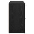 vidaXL Servírovacia skriňa Čierny dub 100 x 33 x 59,5 cm