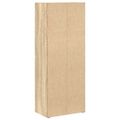 vidaXL Knižnica dub sonoma 40x24x102 cm kompozitné drevo