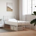 vidaXL Penový matrac biely 80x210 cm tvrdosť H2 H3