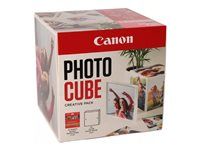 Lesklý - ružová - 130 x 130 mm 40 listov fotografický papier - pre MAXIFY GX3050, GX4050, GX5050, GX5550, GX6550; PIXMA G1530, G2570, G3570, G4570, G650