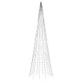 vidaXL LED vianočný stromček 1534 LED teplá biela 500 cm