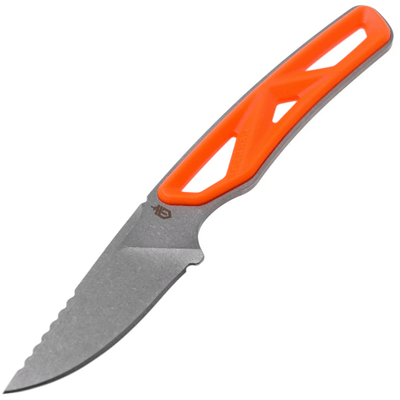 Gerber 30-001799 Exo-Mod Caper Orange lovecký nôž 8,3 cm, Stonewash, oranžová, plast, puzdro