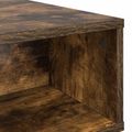 vidaXL Konferenčný stolík Dymová dub 100 x 46 x 35 cm Kompozitné drevo