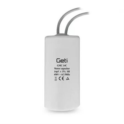 Kondenzátor spúšťací motorový 14uF 450V GETI GMC 14C