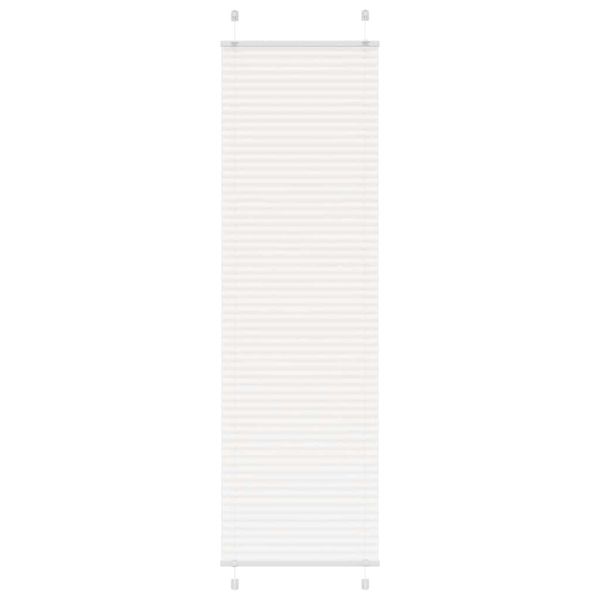 vidaXL plisovaná roleta biela 60x200 cm šírka látky 59,4 cm