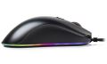 AROZZI herná myš FAVO2 Ultra Light Black/ drátová/ 16.000 dpi/ USB/ 6 tlačidiel/ RGB/ čierna Myš, herná, drátová, optická, 16000dpi, 6 tlačidiel, USB, RGB podsvietenie, čierna