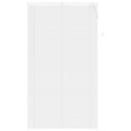vidaXL Žalúzia Biely 213 x 120 cm 25 mm PVC