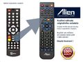Diaľkový ovládač ALIEN TeleSystem TS6808E