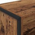 vidaXL Knižnica 60 x 30 x 86,5 cm Kompozitné drevo Staré drevo