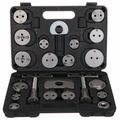 Stláčadlo brzdových piestov MECHANIC BRAKE SET BLACK 22, sada 22ks SIXTOL