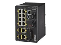 Cisco Industrial Ethernet 2000 Series - Prepínac - rízený - 6 x 10/100 + 2 x kombinace SFP - lze montovat na konzolu DIN - repasováno