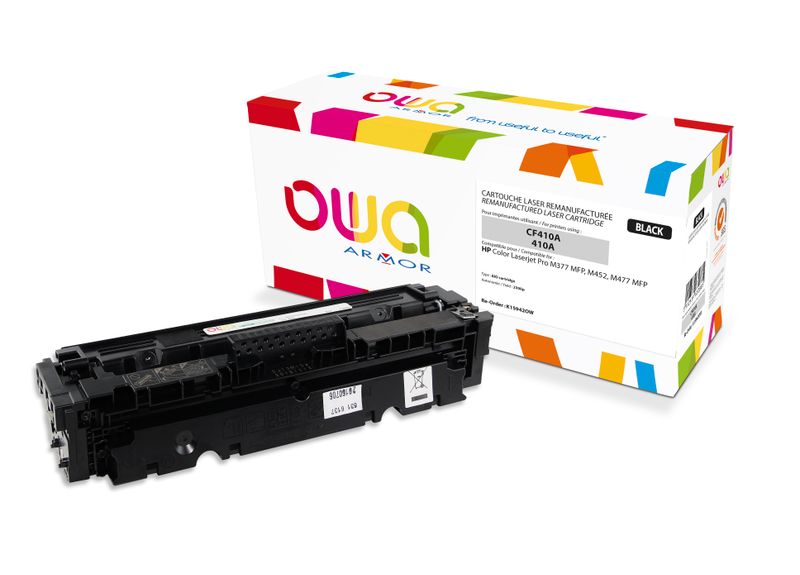 OWA Armor toner kompatibilný s HP CF410A, 2300st, čierna/black