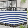 vidaXL Balkónová obrazovka 100 x 800 cm Oxfordská látka Obdĺžnikový