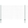 vidaXL Zvarené pletivo s podperami 10 x 1,4 m PVC potiahnutá oceľ